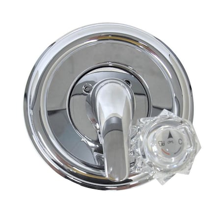 Thrifco Plumbing Single Handle Valve Trim Kit in Chrome for Delta T/S Faucets, R 4402604